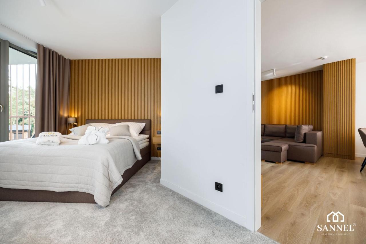 Apartament Golden Sand Z Dostepem Do Basenow,Jacuzzi,Strefy Saun- Pinea Apartments Pobierowo-Sannel Apartments For Rent Εξωτερικό φωτογραφία